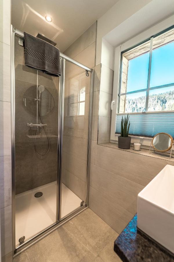 Bio Bauernhof Oberhinterberg Appartement アンベルク・イム・ランマータール エクステリア 写真