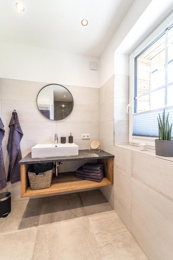 Bio Bauernhof Oberhinterberg Appartement アンベルク・イム・ランマータール エクステリア 写真